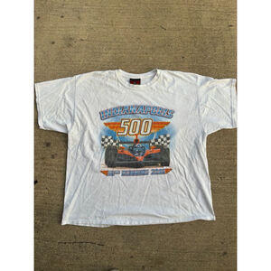 Men's Vintage Nascar T-Shirt 2XL White